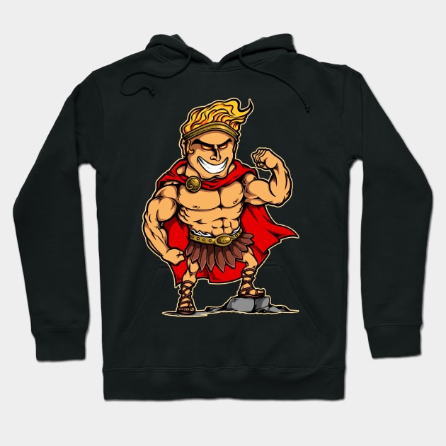 Roman greek Hoodie by SAN ART STUDIO 